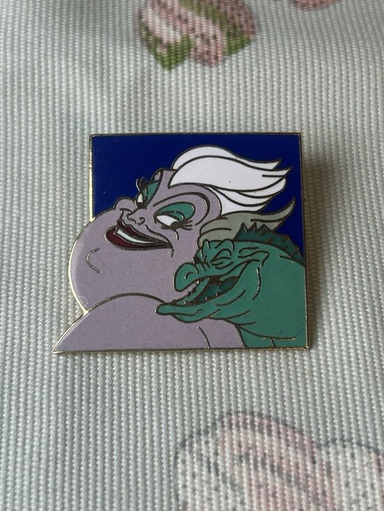 Disney Jewelry - Disney Pin Ursula Villain Shop Little Mermaid Sidekick Flotsam Jetsam Ariel RARE